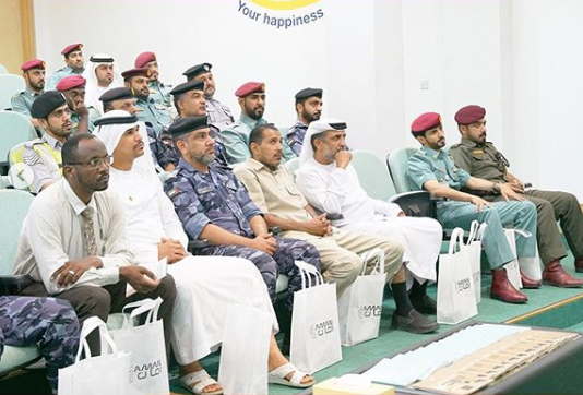 An introductory workshop on a safety system at Sharjah Police headquarters
